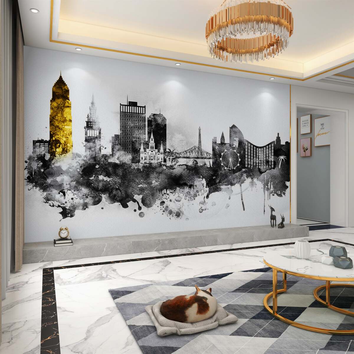 Fototapeta Abstrakcyjna architektura miasta