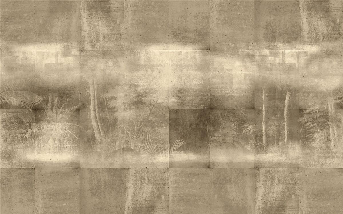 Fototapeta Nocny deszcz w sepii