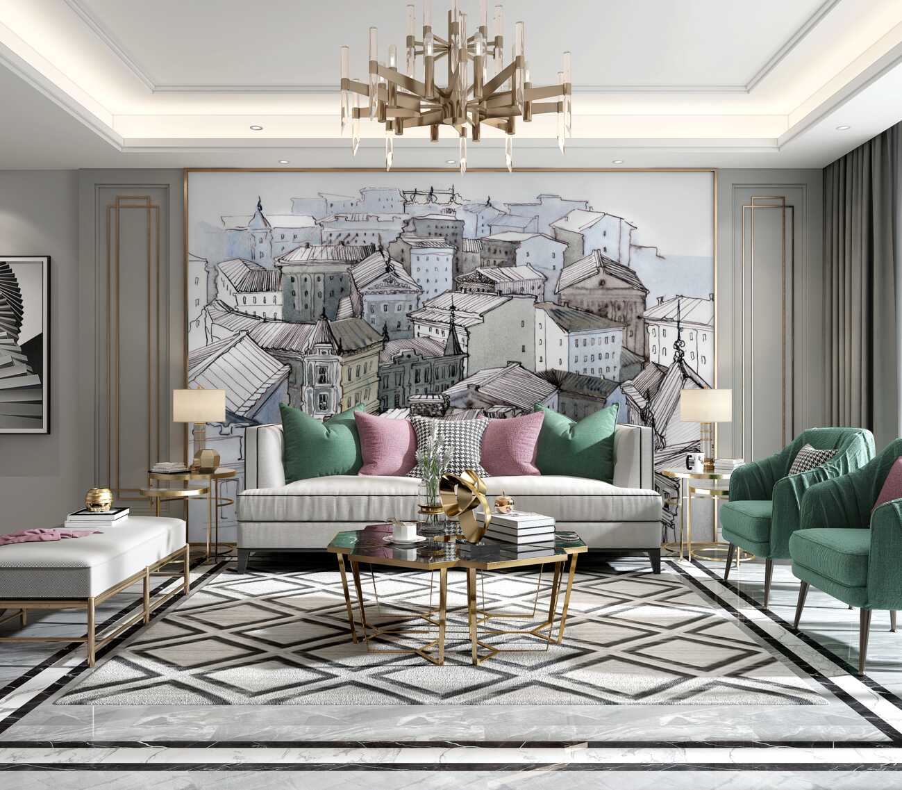 Fototapeta Architektura starego miasta