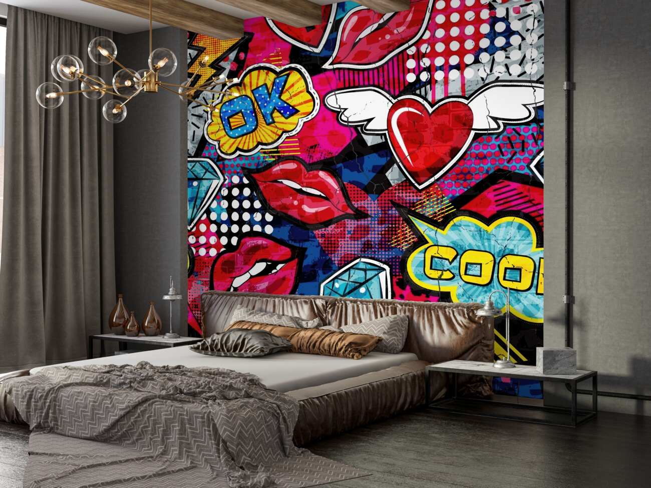 Fototapeta Nowoczesne graffiti