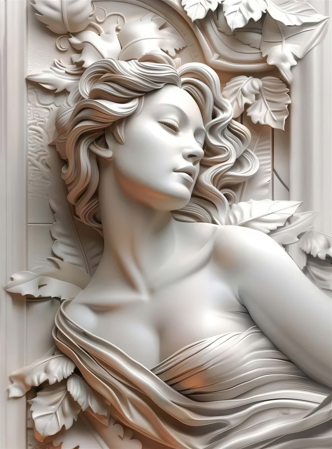 Fototapeta Image Gypsum Girl 3D