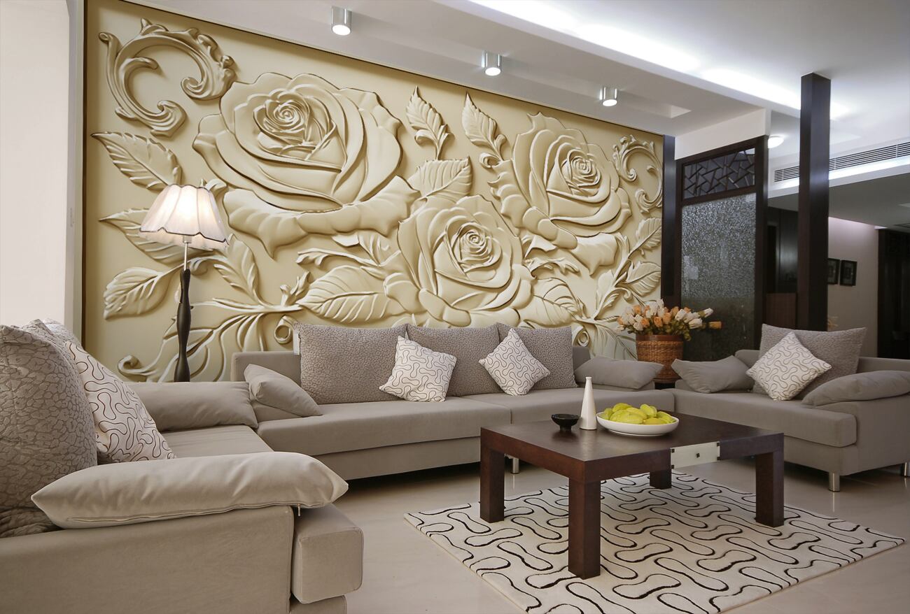 Fototapeta Pąki tekstury Roses 3D