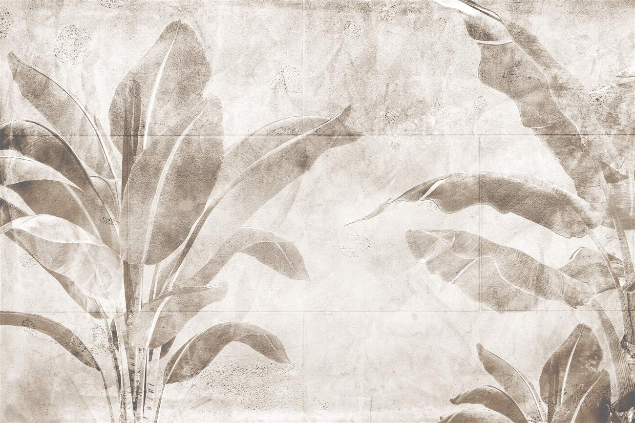 Fototapeta Duże liście palmowe