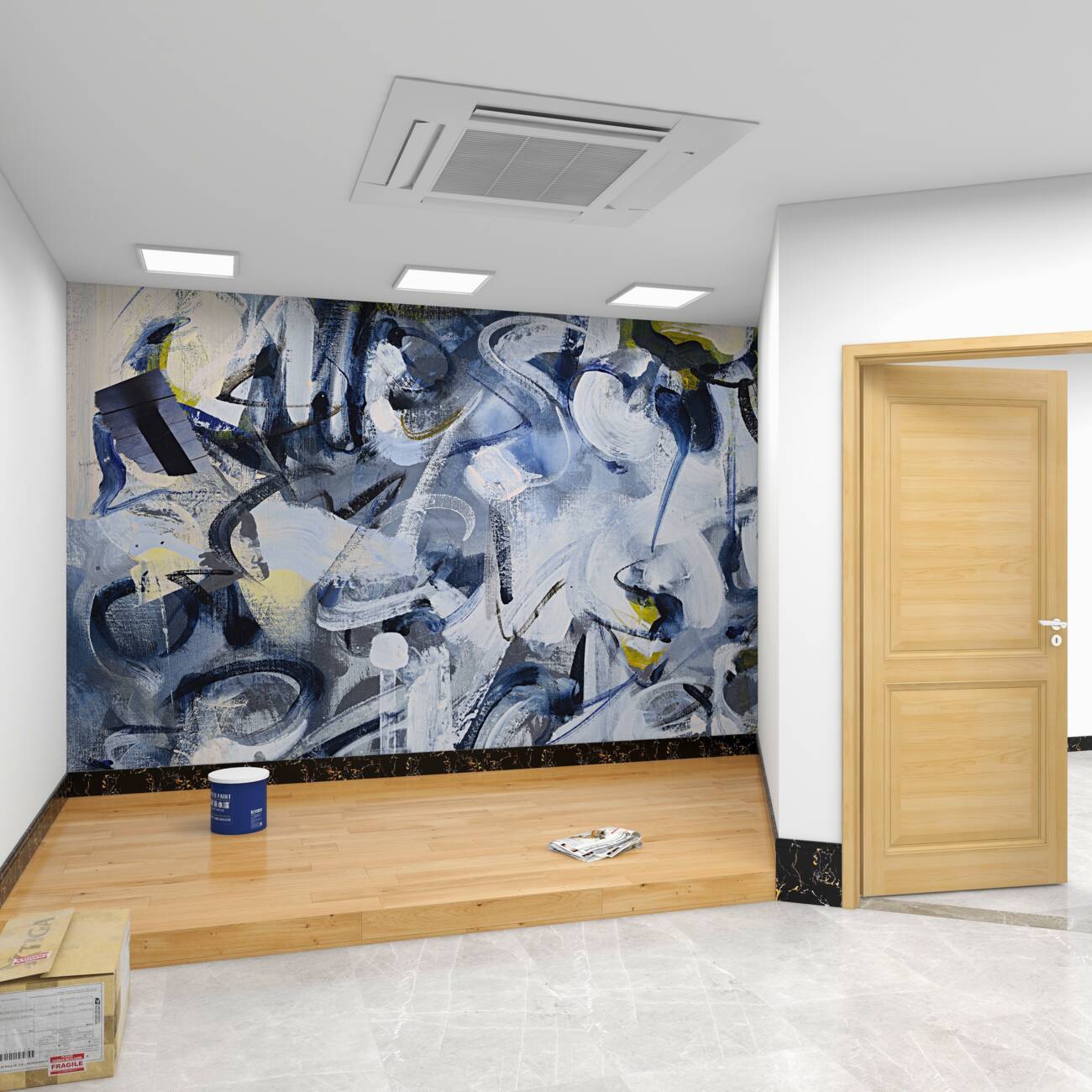 Fototapeta Nowoczesne graffiti z napisem