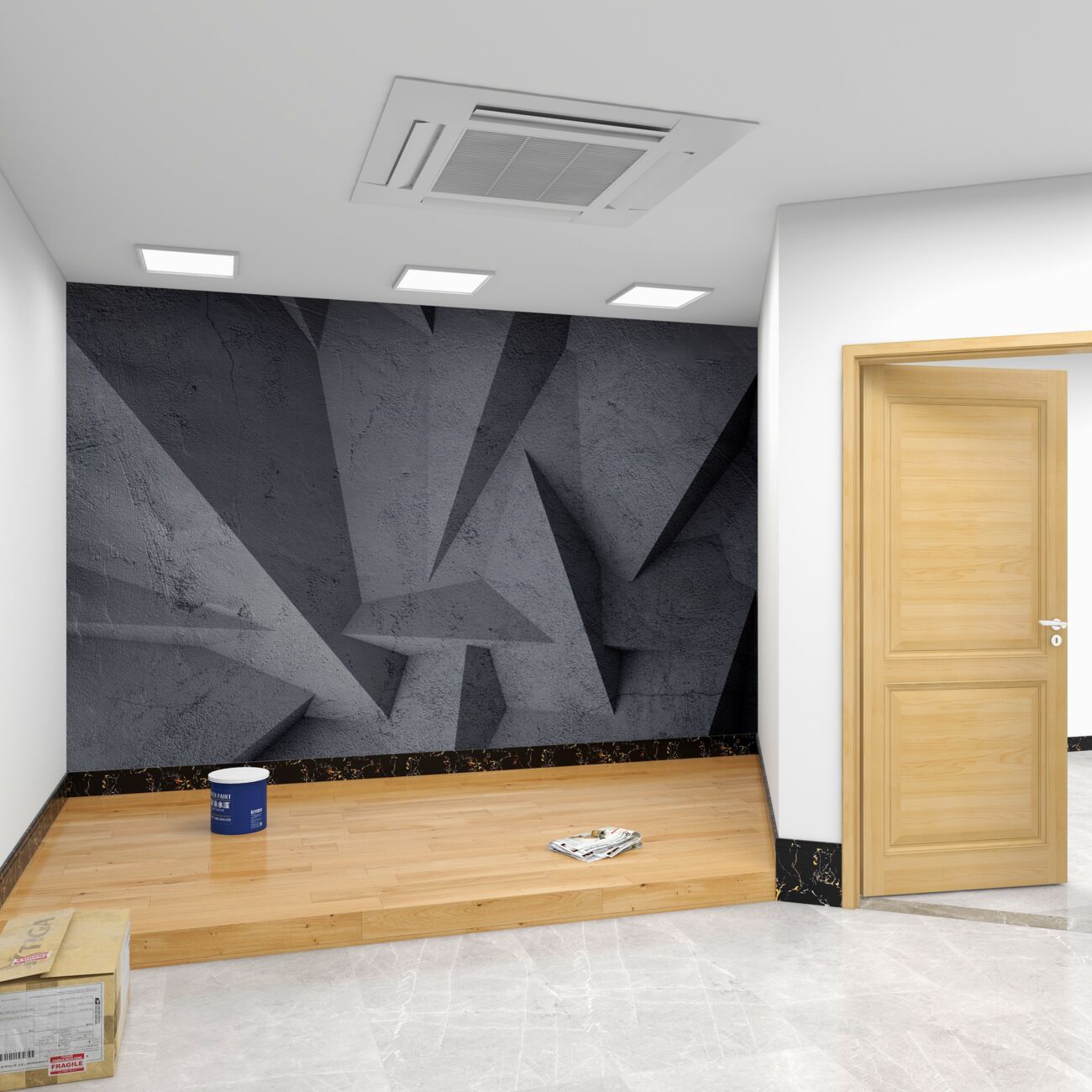 Fototapeta Figura ściana 3D