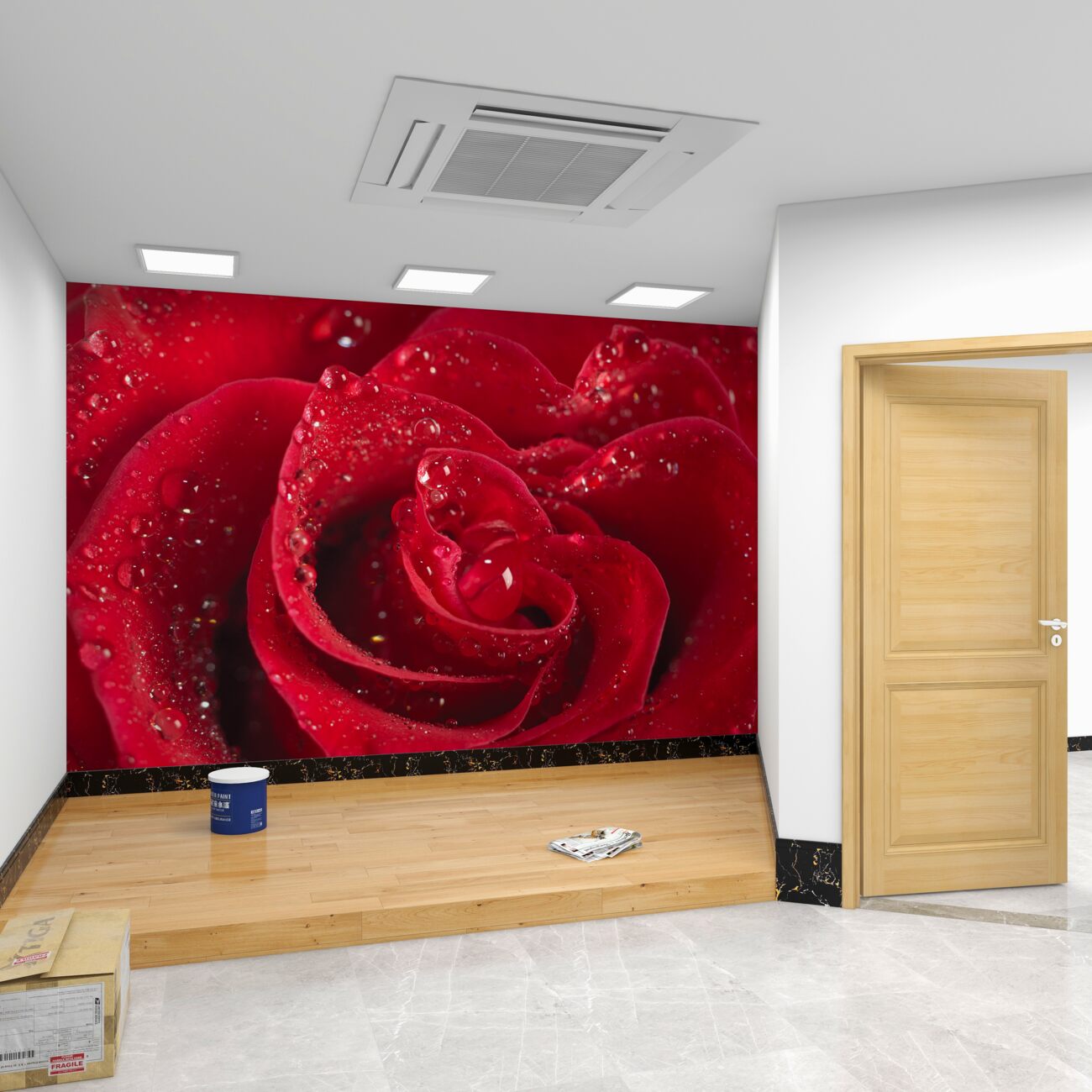 Fototapeta Rose Bud w Ross