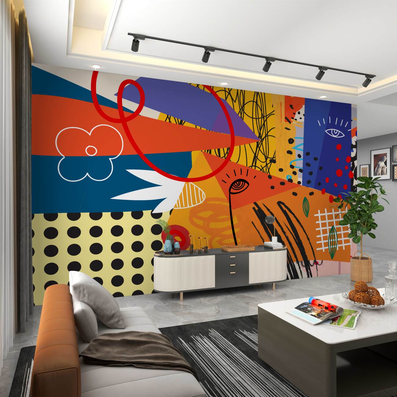 Fototapeta Pop -Art to nowoczesna abstrakcja