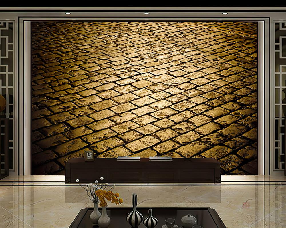Fototapeta geometryczna złota