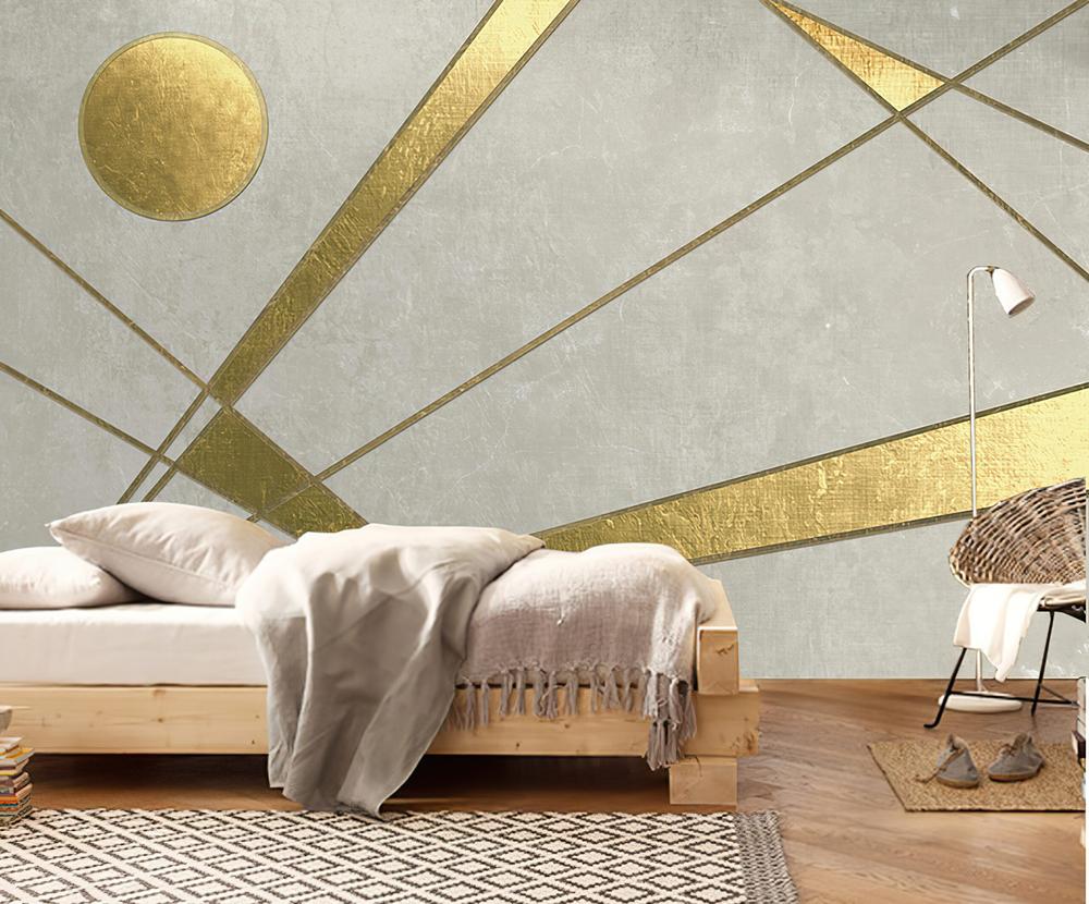 Fototapeta dynamiczne linie geometryczne
