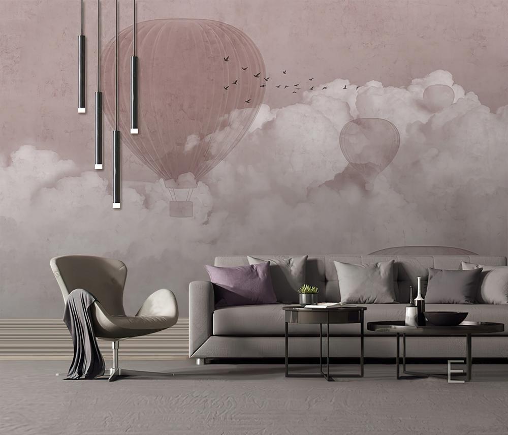 Fototapeta balony chmury