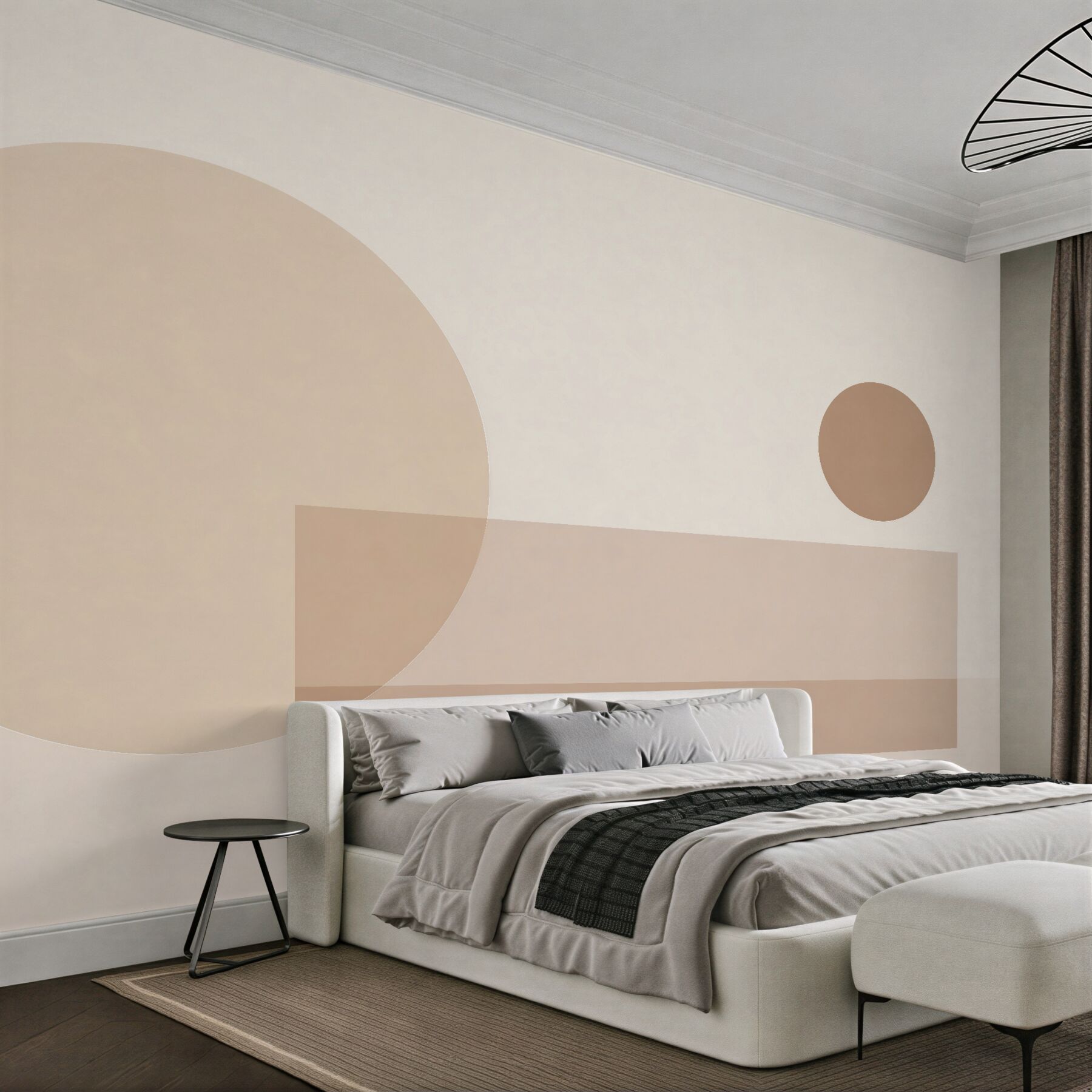 Fototapeta minimalistyczna kompozycja geometryczna