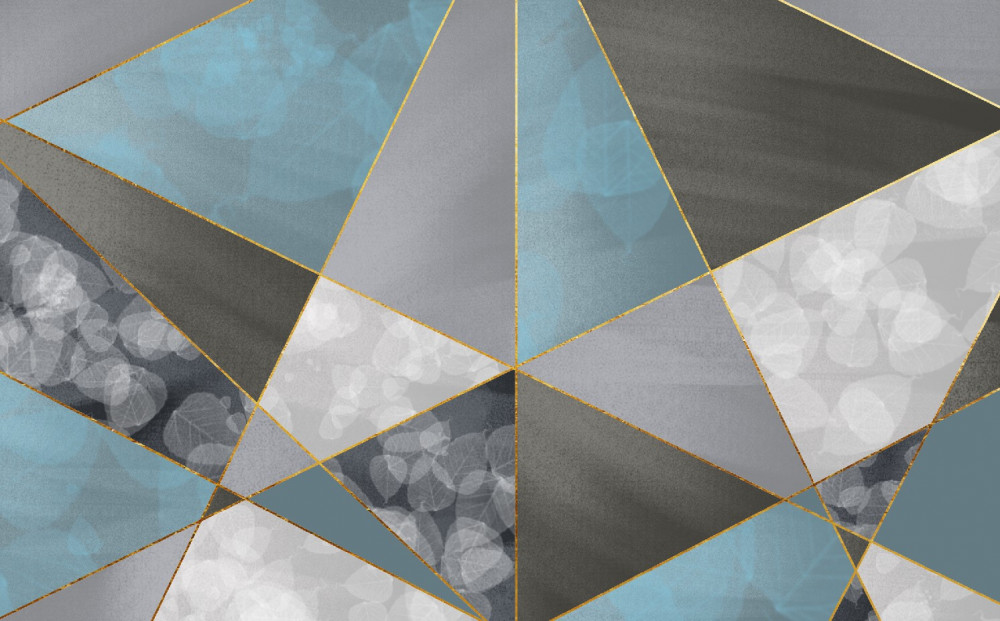 Fototapeta niezwykłe geometryczne tło