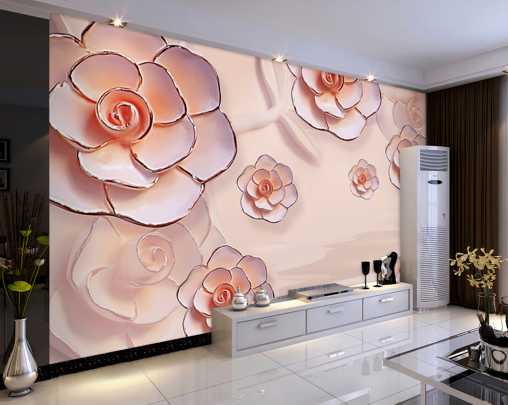 Fototapeta różowe porcelanowe róże
