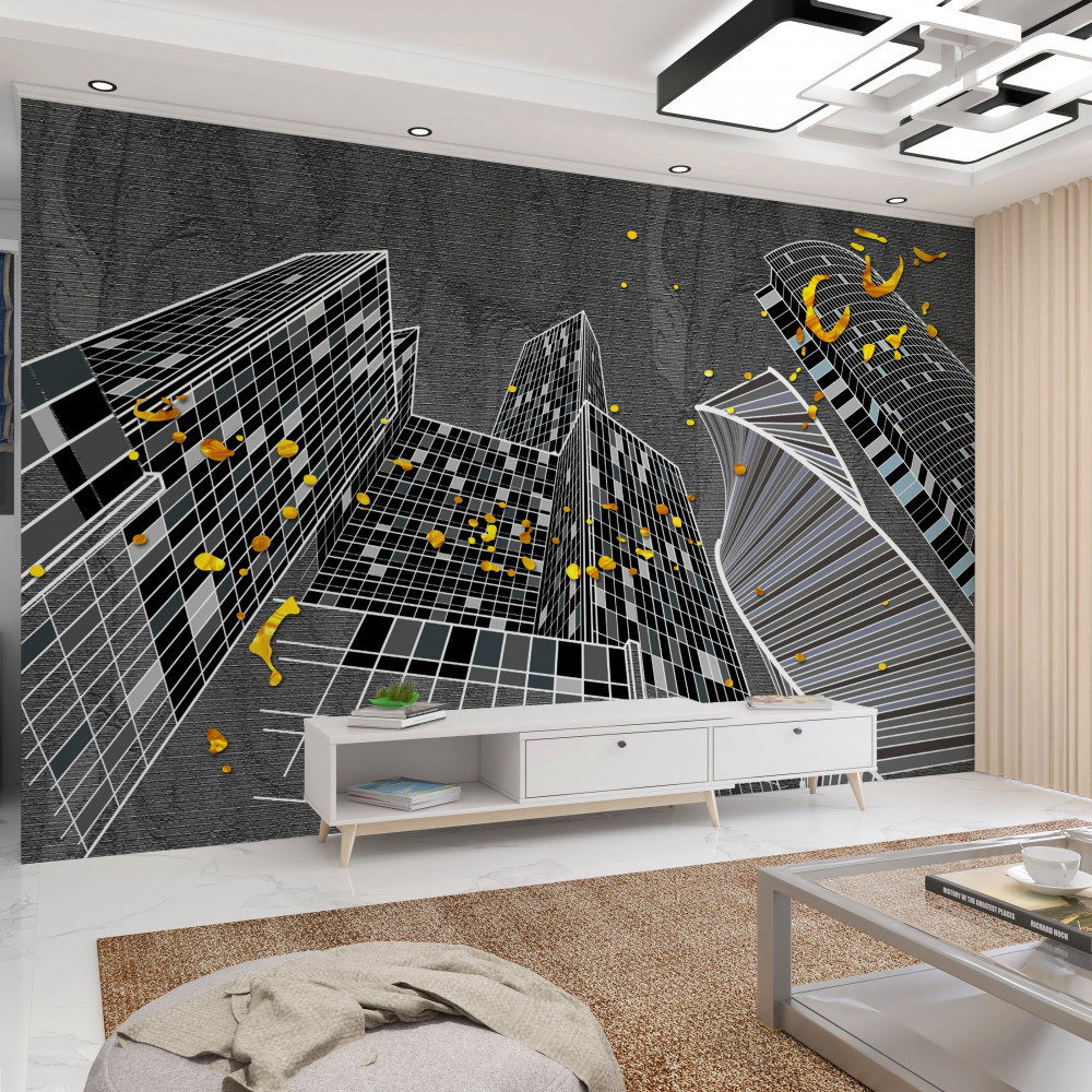 Fototapeta geometryczna architektura miasta