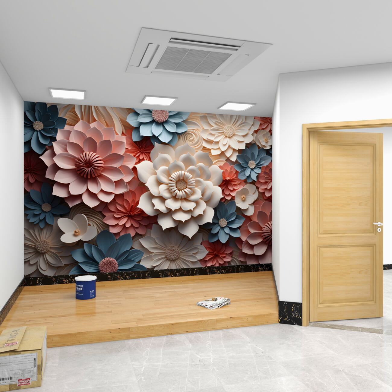 Fototapeta Astry wolumetryczne 3D