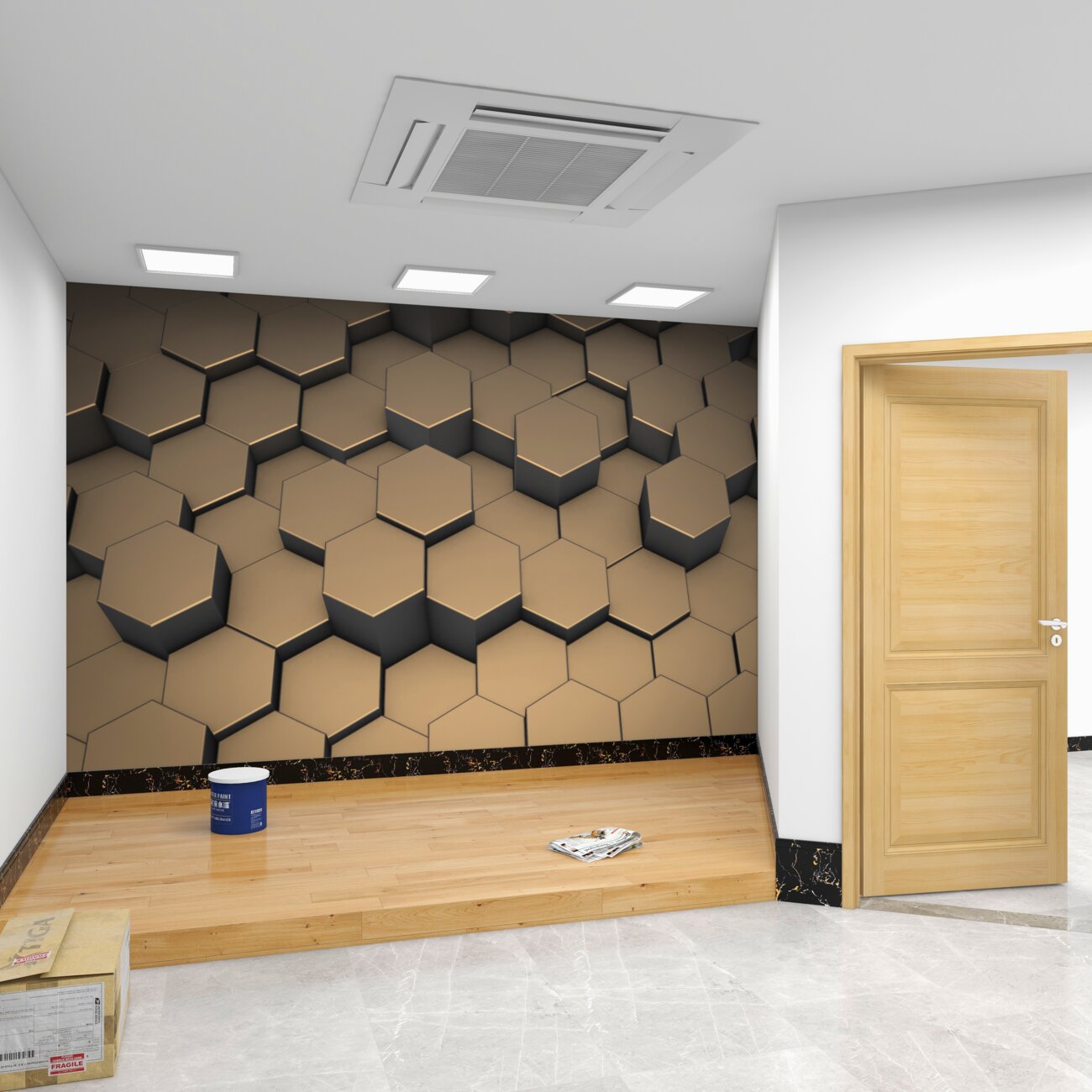Fototapeta Cylindry 3D