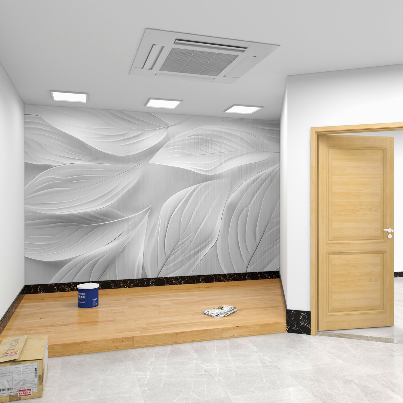 Fototapeta Duże prześcieradła z teksturą 3D