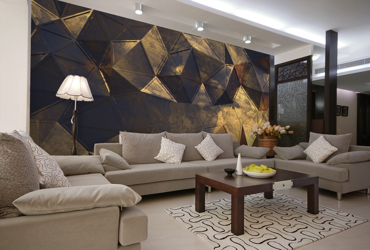 Fototapeta Pustynia podczas spokojnej abstrakcji