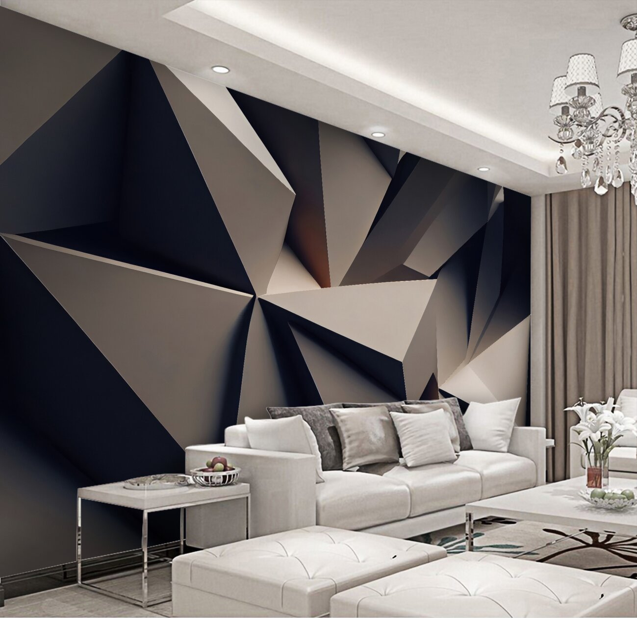 Fototapeta Pyramidy światło -Gray
