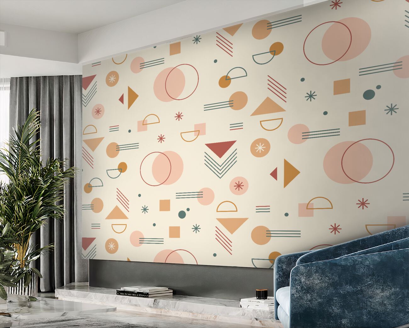 Fototapeta Geometryczne kształty minimalizm