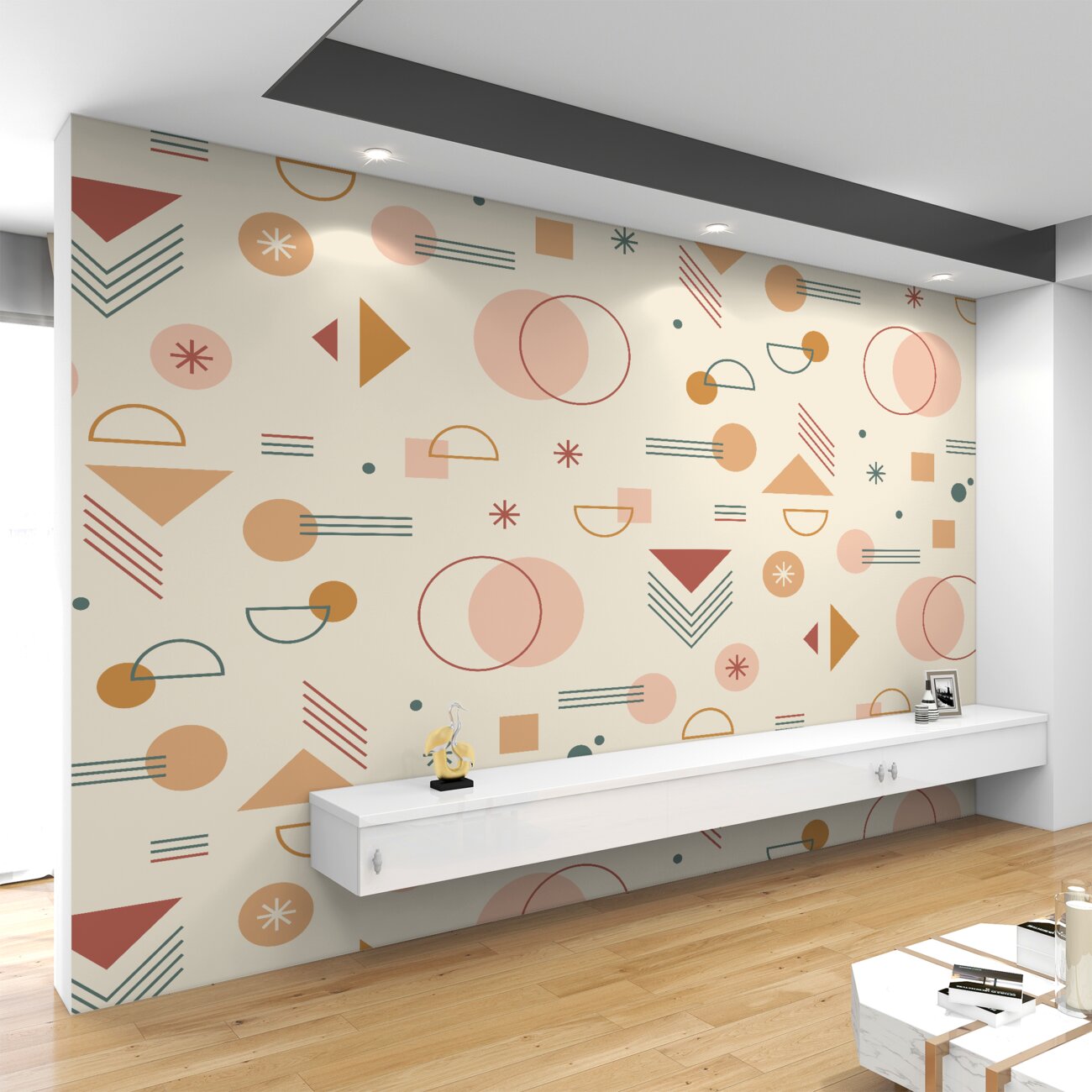 Fototapeta Geometryczne kształty minimalizm
