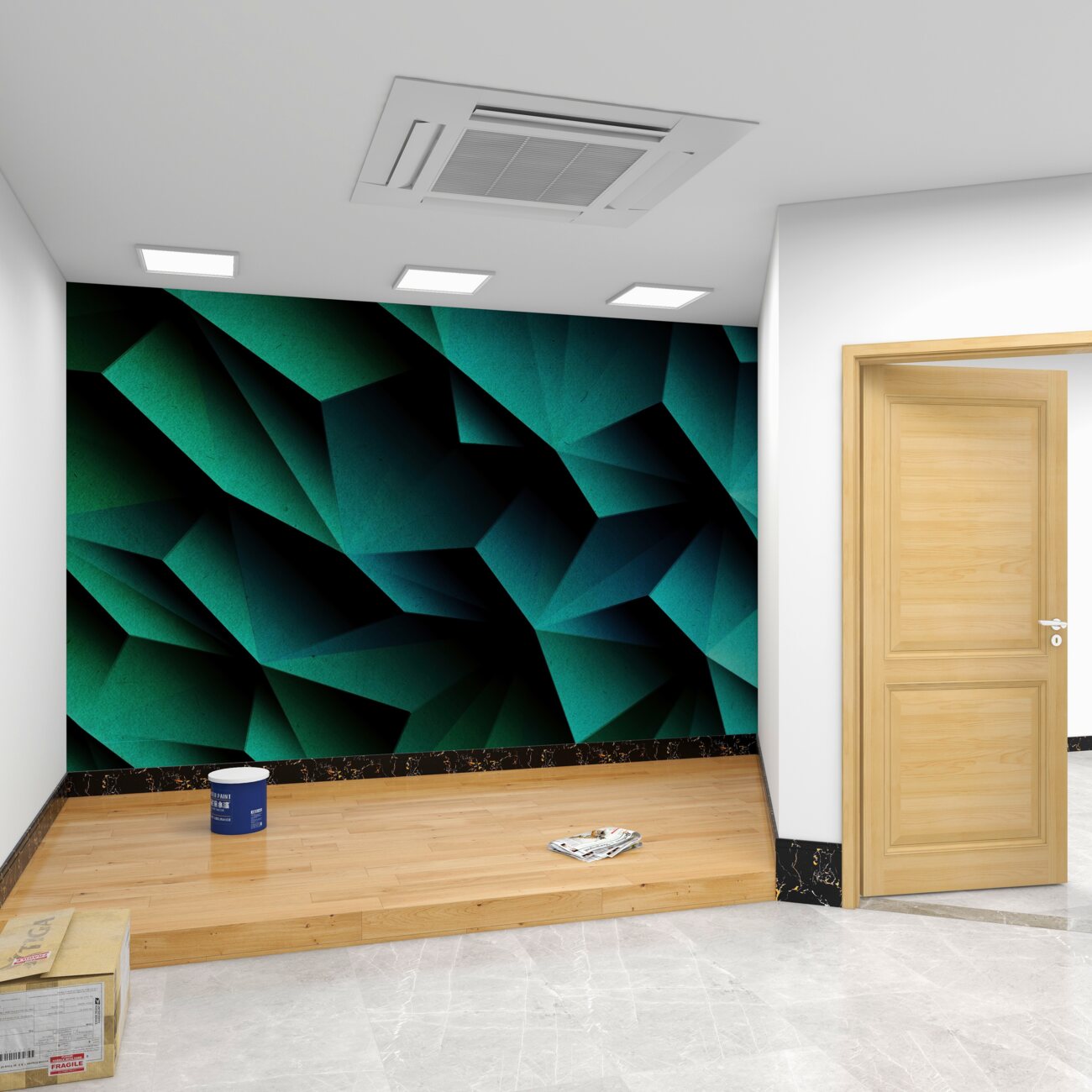 Fototapeta Pikantne piki geometryczne
