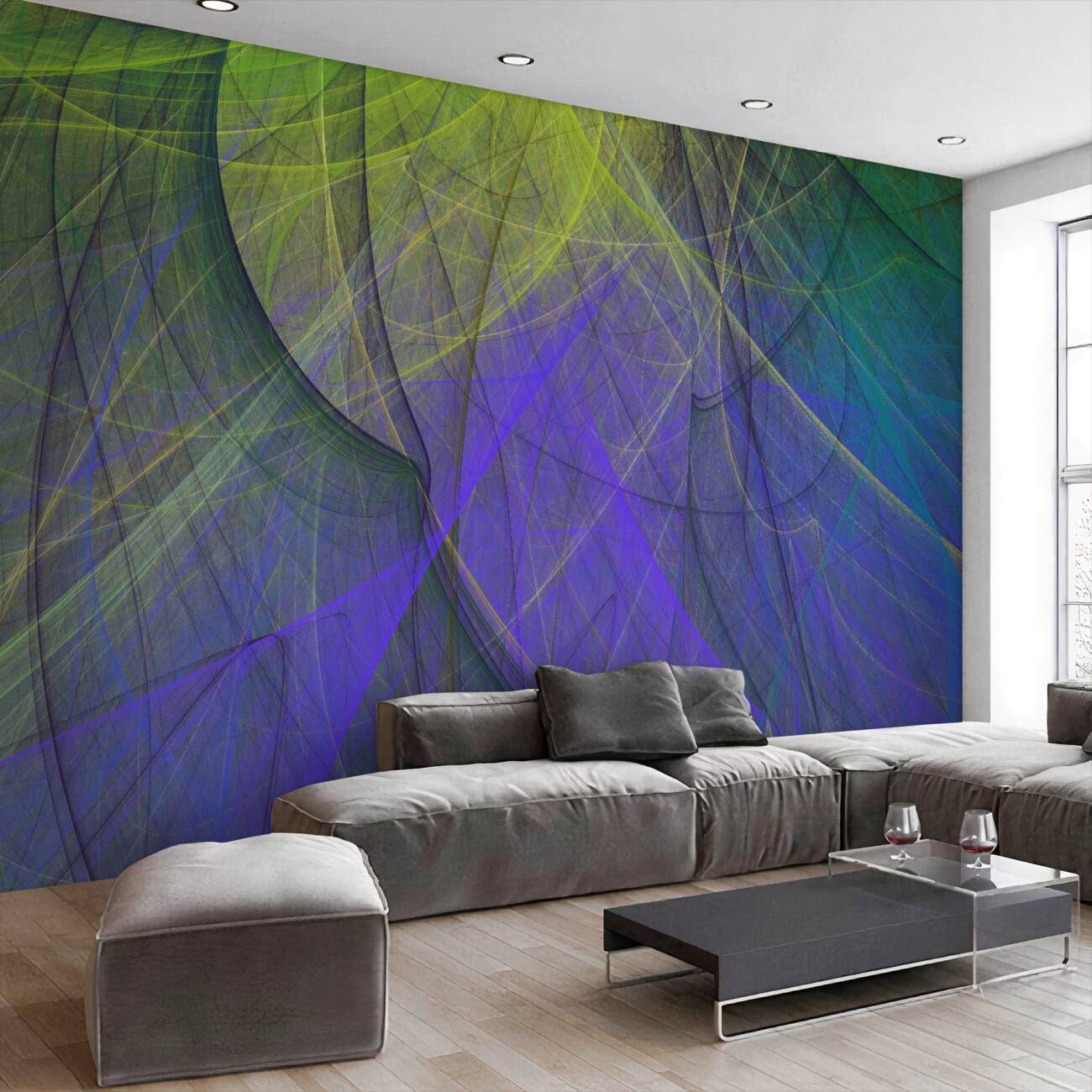 Fototapeta Jasne linie geometrii