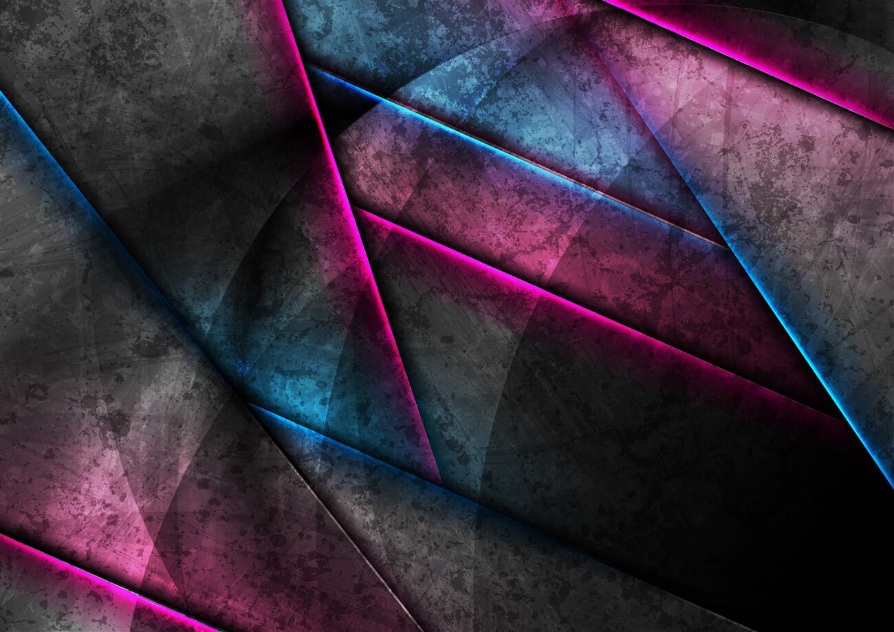 Fototapeta Streszczenie geometryczne jasne postacie