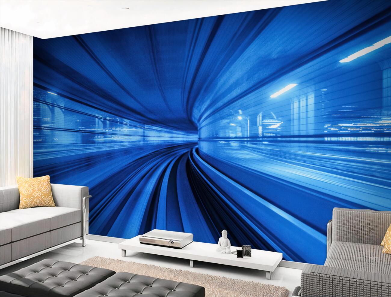 Fototapeta Tunel szkła obrotowego