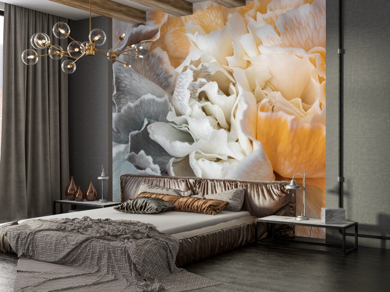 Fototapeta Abstrakcja kwiatów orchidei
