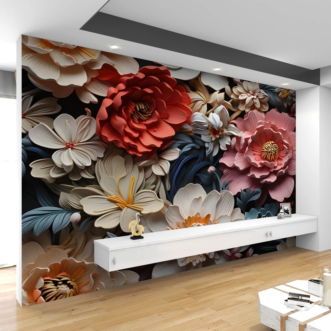 Fototapeta Tom 3D -Plesters of Multi -Rugged