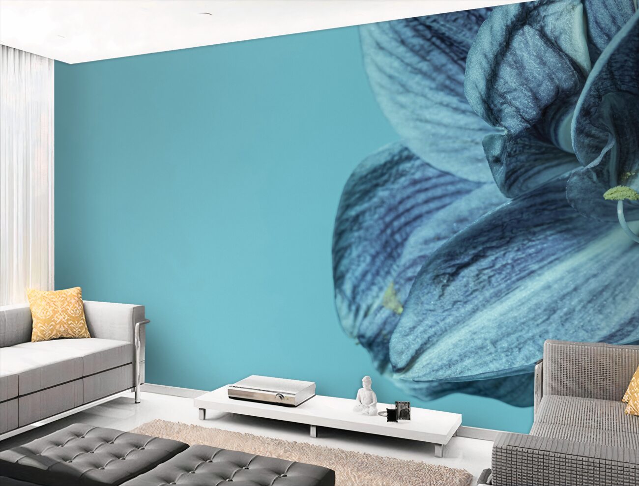 Fototapeta Delikatna niebieska orchidea