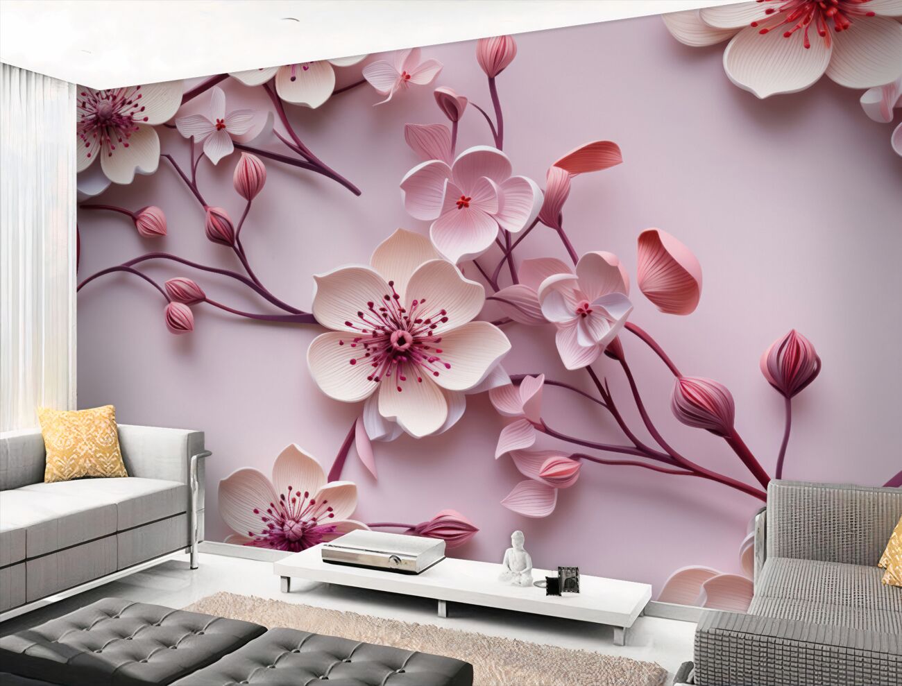Fototapeta Biała Magnolia kwitnienie