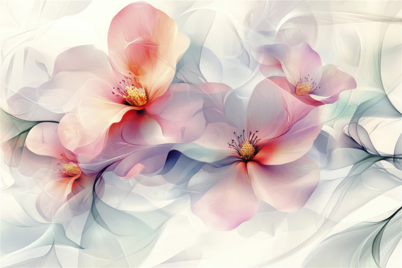 Fototapeta Kwiaty orchidei są abstrakcyjne