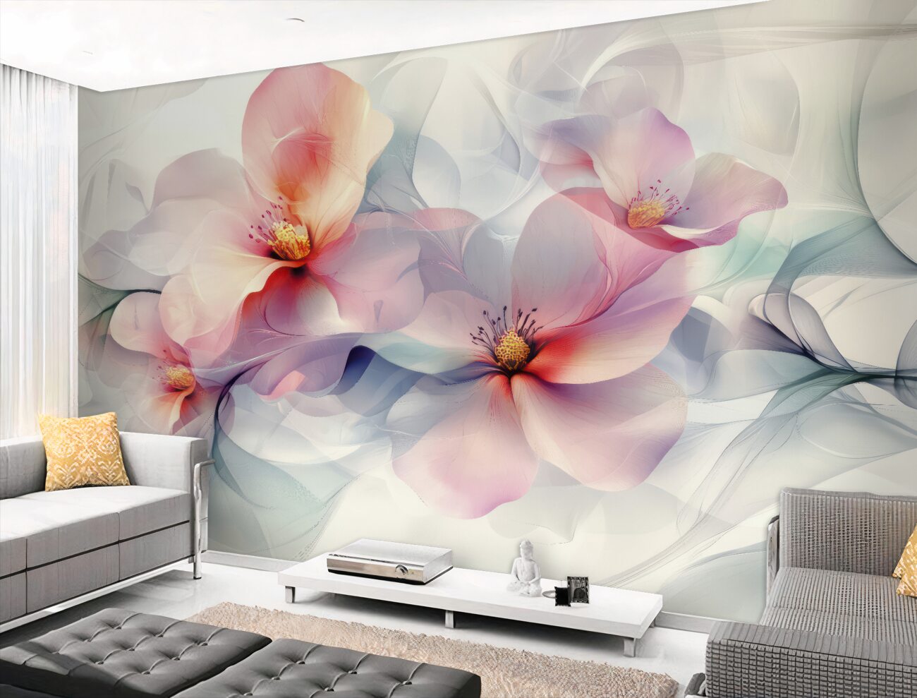 Fototapeta Kwiaty orchidei są abstrakcyjne