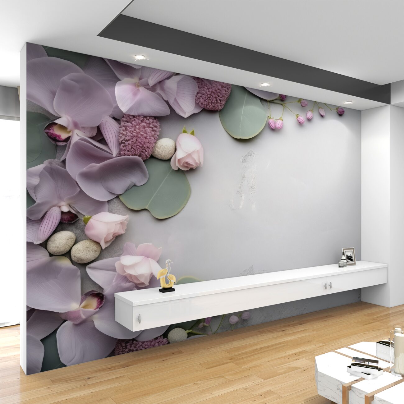 Fototapeta Orchidea dociera do wody