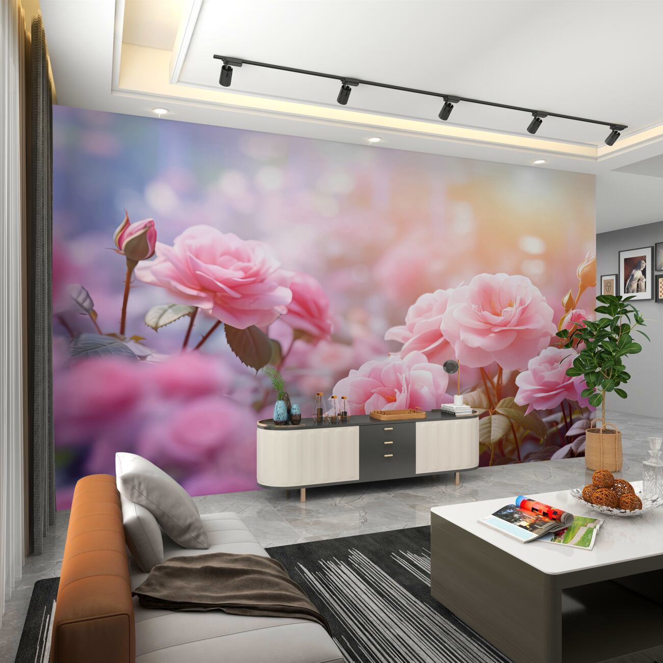 Fototapeta Blooming Rose Rose