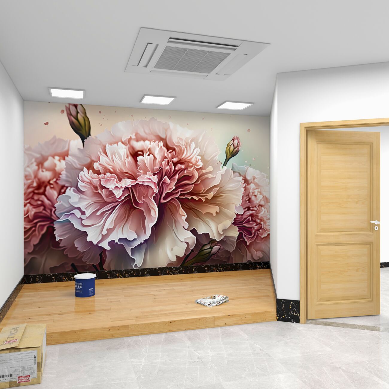 Fototapeta Piękny Pion Bush