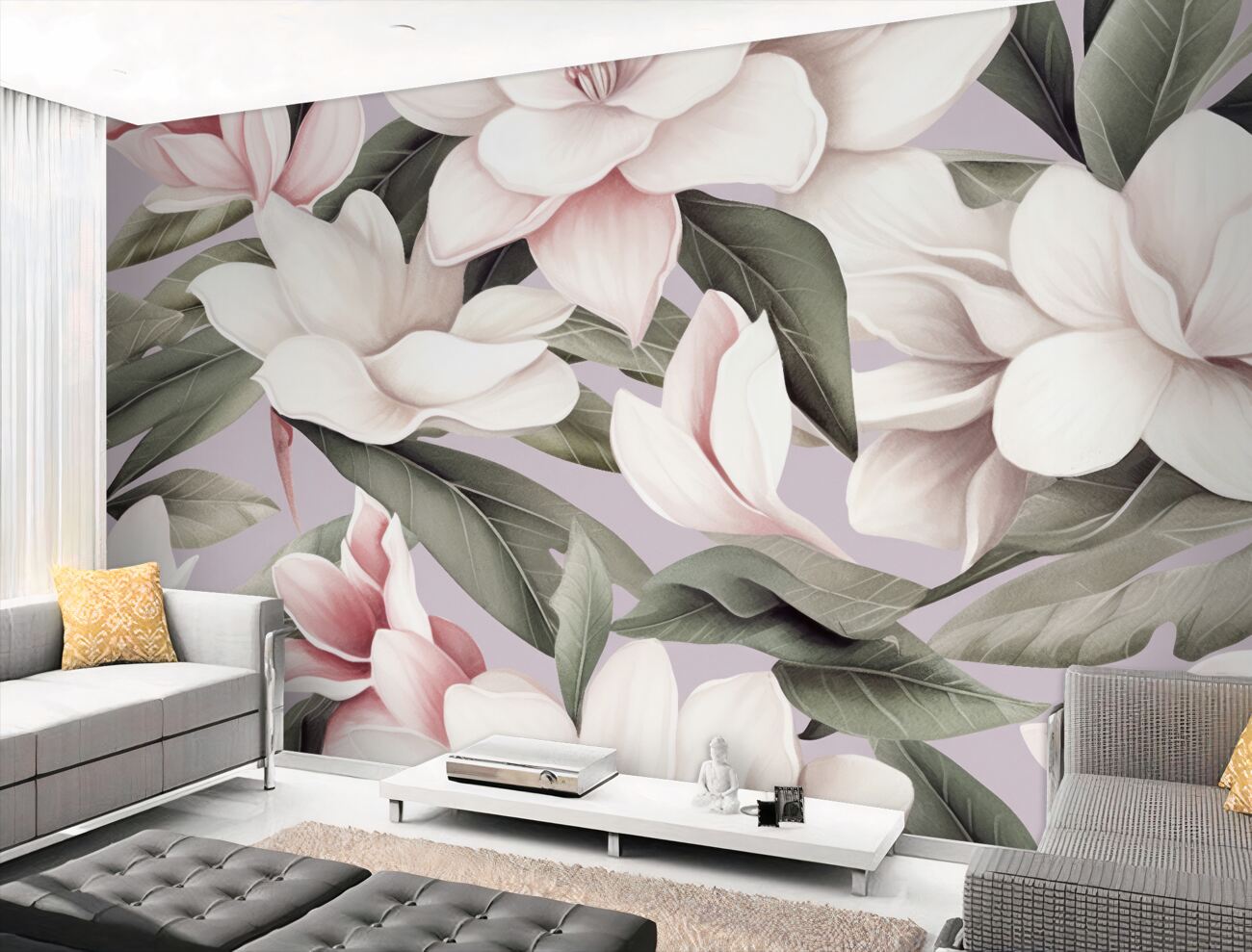 Fototapeta Summer Magnolia jest jasna