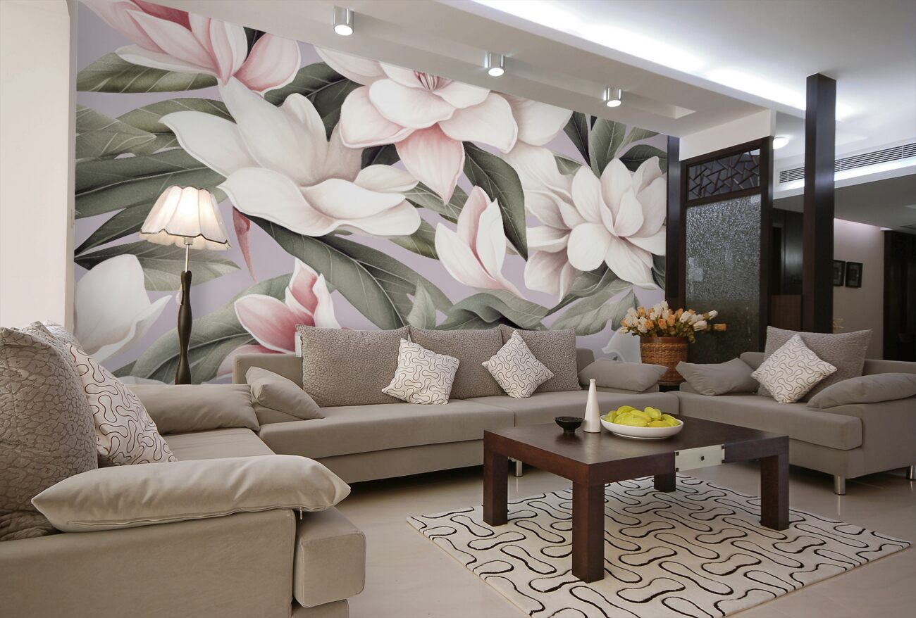 Fototapeta Summer Magnolia jest jasna