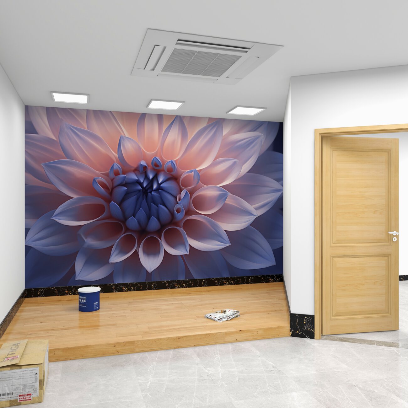 Fototapeta 3D Wolumetryczne strzelanie astra makro