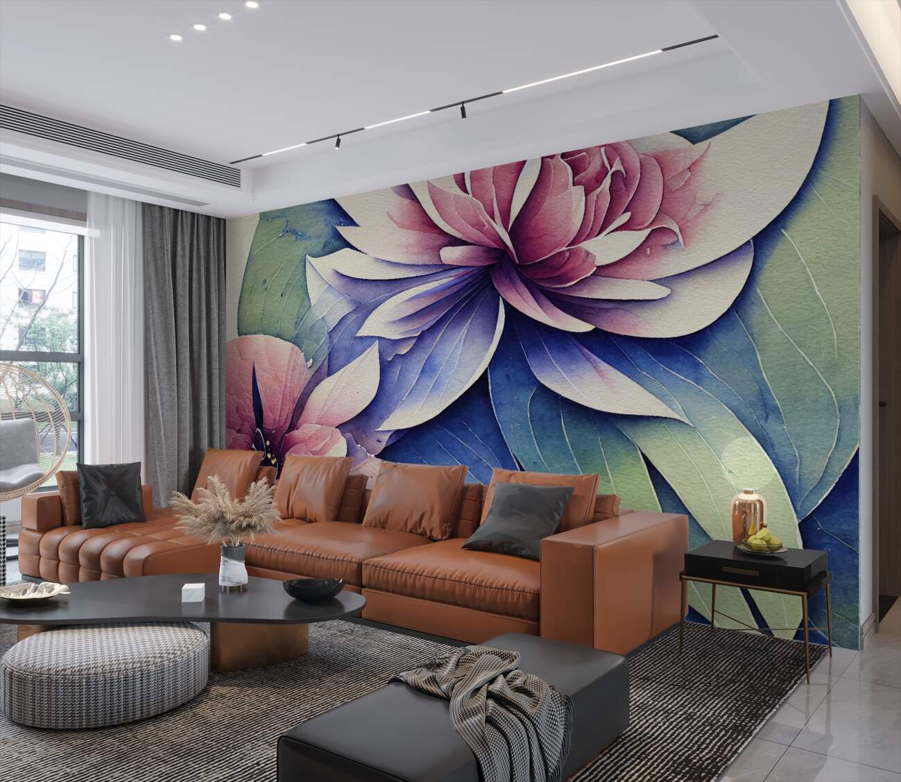 Fototapeta Morning Lotus jest piękny