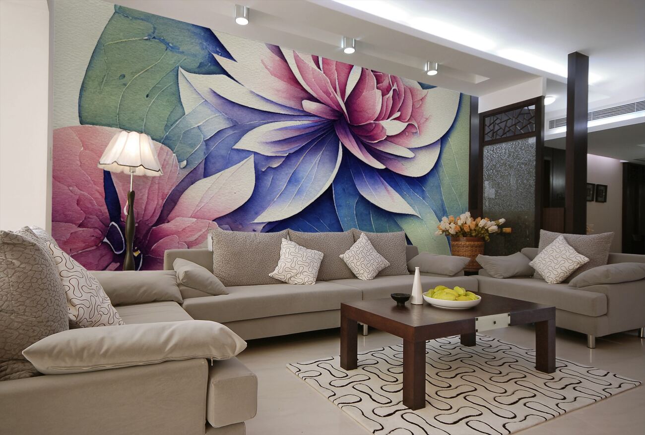 Fototapeta Morning Lotus jest piękny