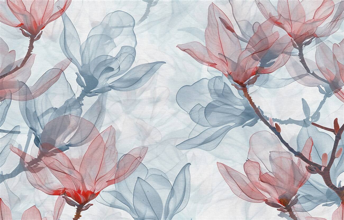 Fototapeta Abstractowe jasne kwiaty