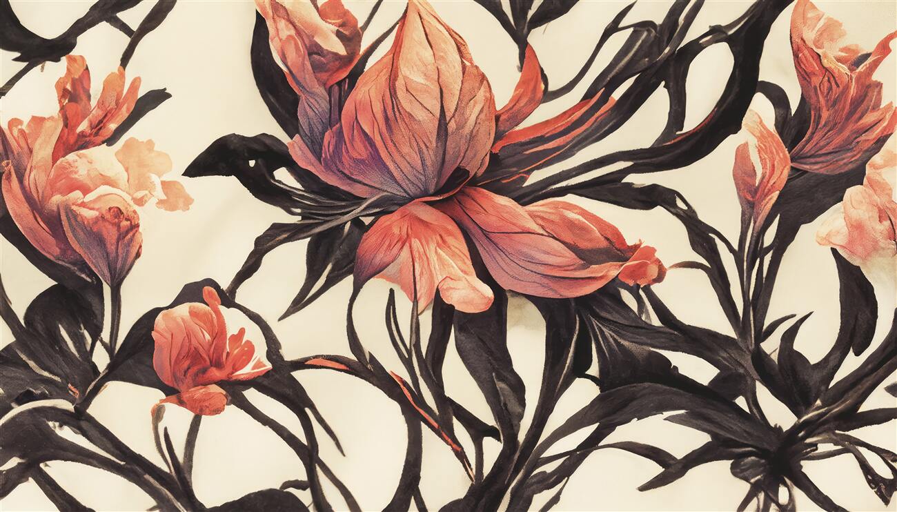 Fototapeta Różowa magnolia na wiosnę