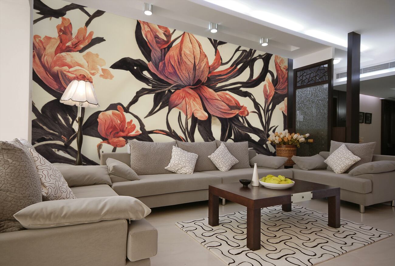 Fototapeta Różowa magnolia na wiosnę