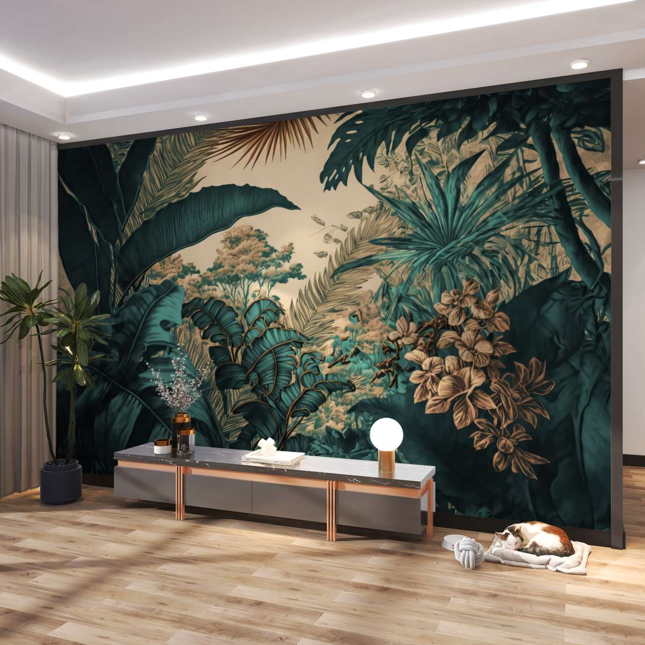 Fototapeta Jungle Green Wonderful