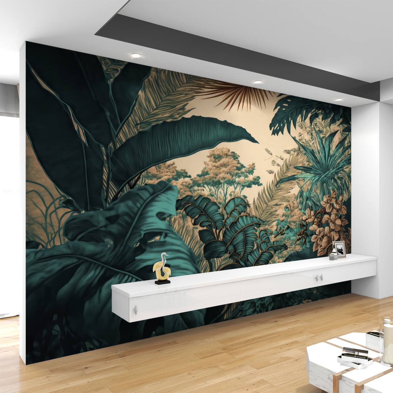 Fototapeta Jungle Green Wonderful