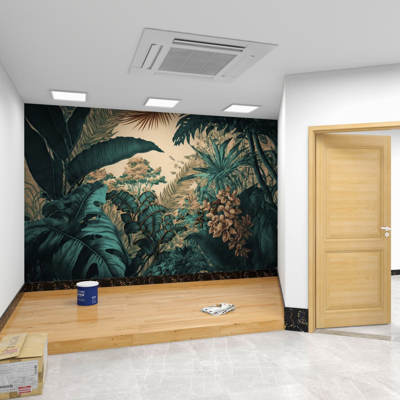 Fototapeta Jungle Green Wonderful