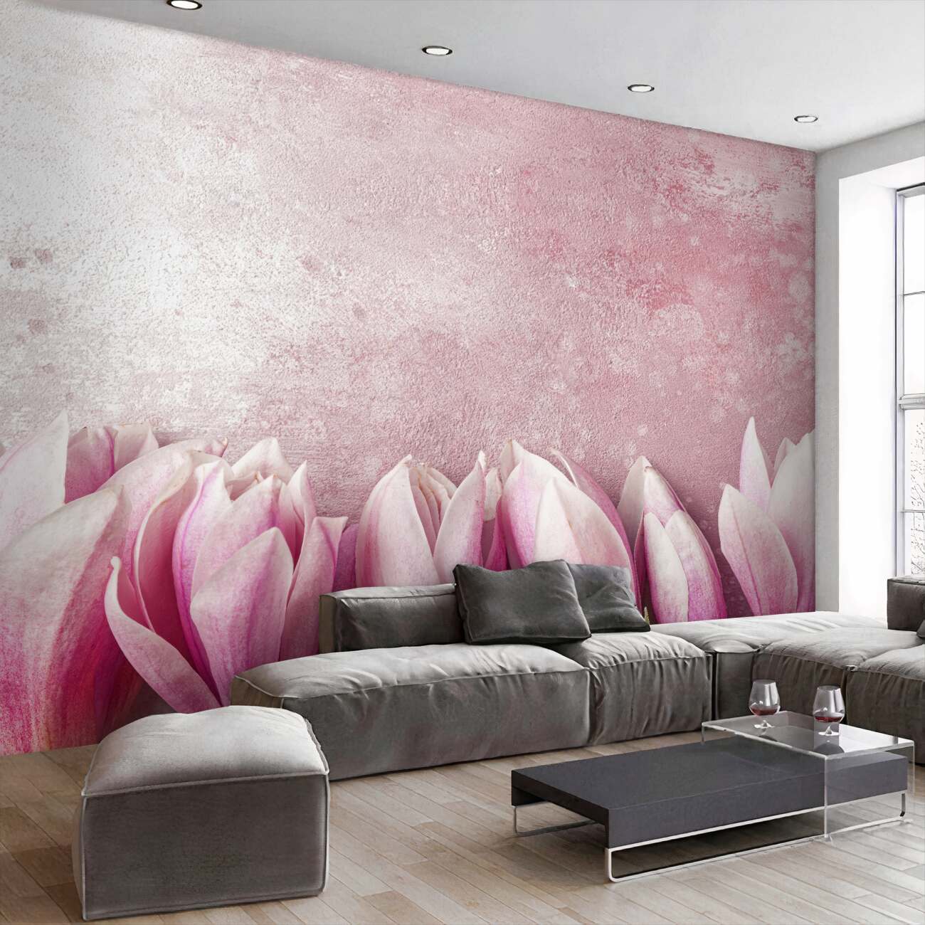 Fototapeta Gałąź jeszcze nie otworzyła Magnolias